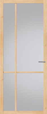 Betaalbaar Svedex NDB903 Lichte eik rook glas