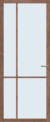 Beste Prijs Svedex NDB903 Donkere eik blank glas