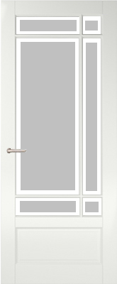 ALBO DC 1066 Mat glas blanke rand Op = Op