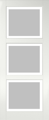 Weekendaanbieding ALBO DA 2203 Mat glas blanke rand