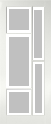 ALBO DA 2535 mat glas met blanke rand Premium