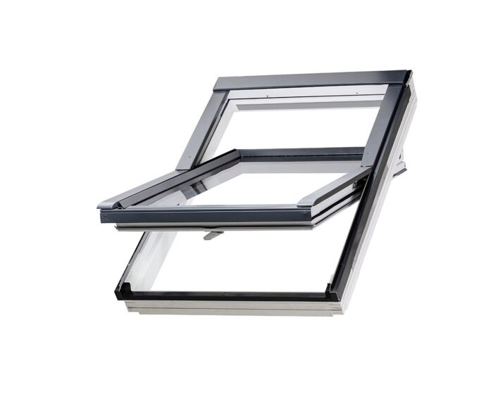 Beste Prijs Fakro dakraam FTU-V6 U30 AUMX dakraam zelfregelende ventilatie 94x140 cm