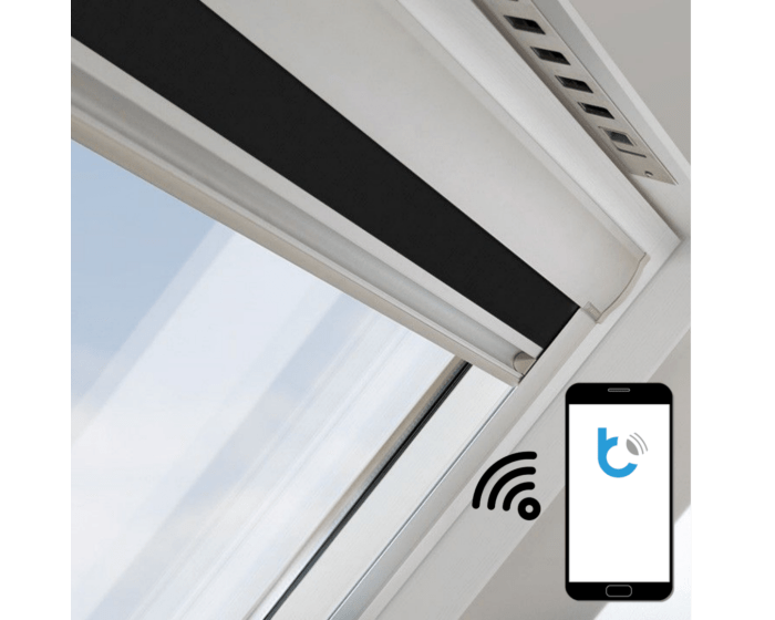 Actieprijs Fakro ARF Wifi elektrisch verduisterend rolgordijn 134x118 cm