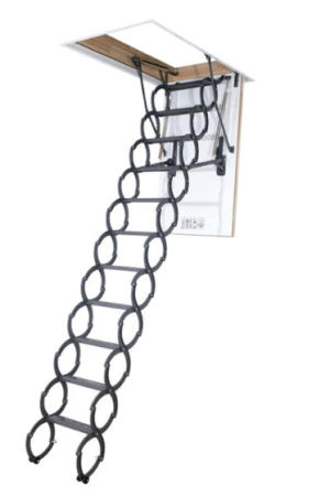 Laatste Kans Fakro LST 280 metalen schaartrap bakhoogte 18 cm 50x80 cm