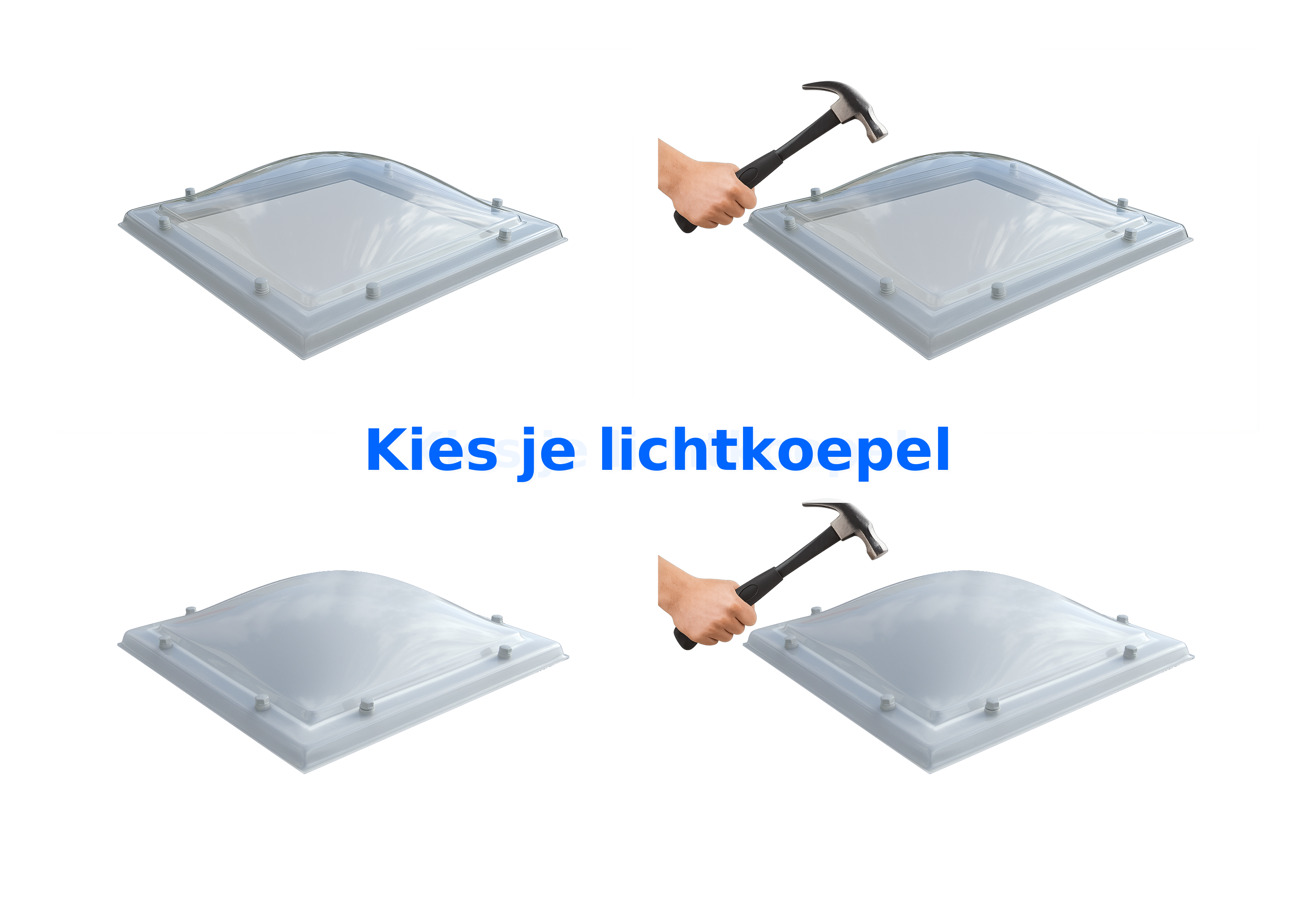 Snelle Levering Lichtkoepel zeswandig (ISO)
