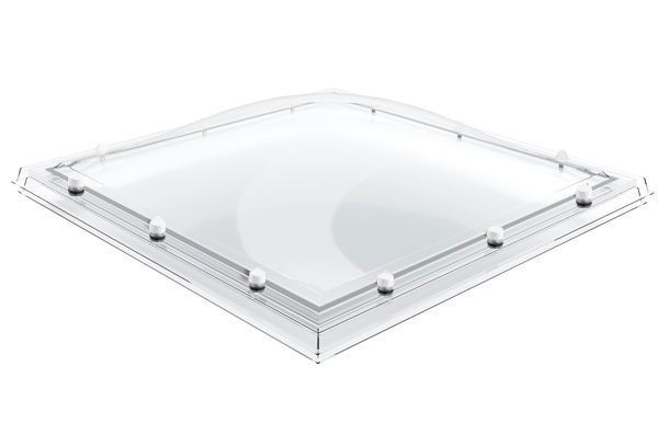 Beste Prijs Lichtkoepel 100x200cm AC bolvormig 3-wandig helder Goedlicht