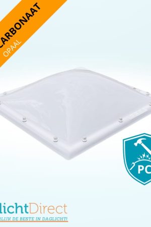 Alleen Vandaag Lichtkoepel dubbelwandig polycarbonaat 55×55 opaal