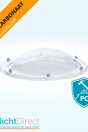 Aanbieding Ronde lichtkoepel dubbelwandig polycarbonaat Ø 50 glashelder