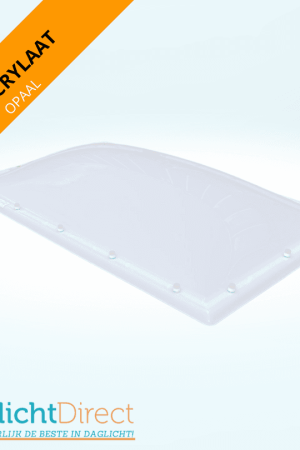 Actieprijs Lichtkoepel enkelwandig acrylaat 75×175 opaal