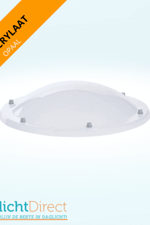 Aanbieding Ronde lichtkoepel dubbelwandig acrylaat Ø 100 opaal