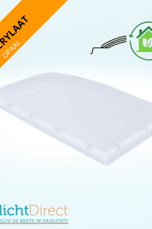 Beperkte Voorraad Lichtkoepel vierwandig acrylaat 70×100 opaal