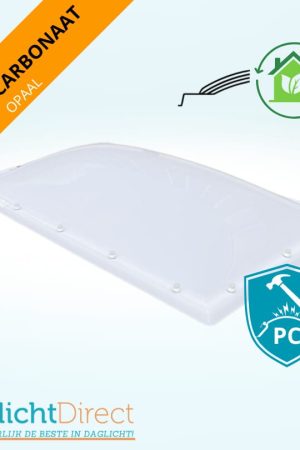 Bestel Nu Lichtkoepel vierwandig polycarbonaat 60×90 opaal