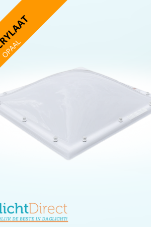 Beperkt Aanbod Lichtkoepel dubbelwandig acrylaat 140×140 opaal