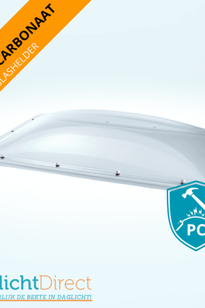 Weekendaanbieding Lichtkoepel enkelwandig polycarbonaat 180×280 glashelder