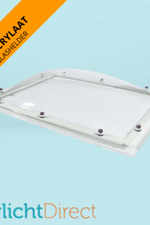 Voordeelprijs Lichtkoepel vierwandig acrylaat 160×250 glashelder