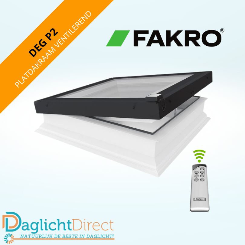 Aanbieding Fakro Platdakraam Elektrisch DEG P2 60×90