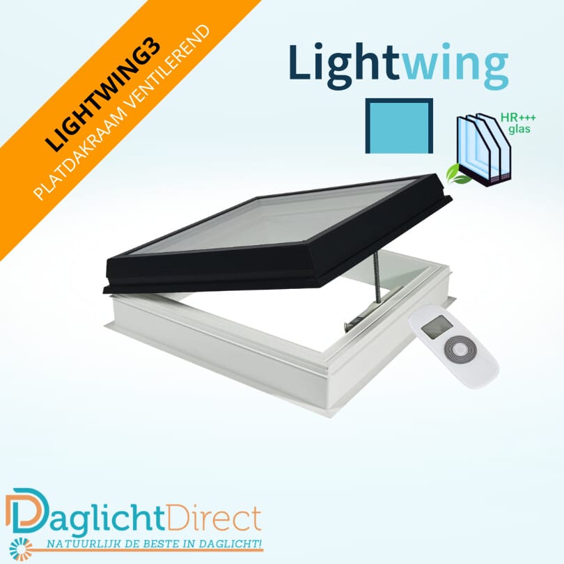 Bestseller Lightwing3 70×70 elektrisch ventilerend