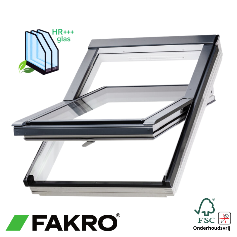 Actieprijs Fakro dakraam FTU-V U41 AUMX 80 94×160 triple glas