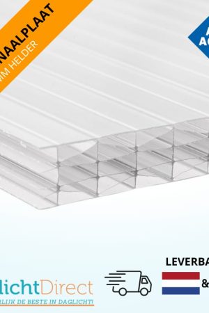 Beste Prijs Atlas polycarbonaat kanaalplaat 16mm 98x350cm helder