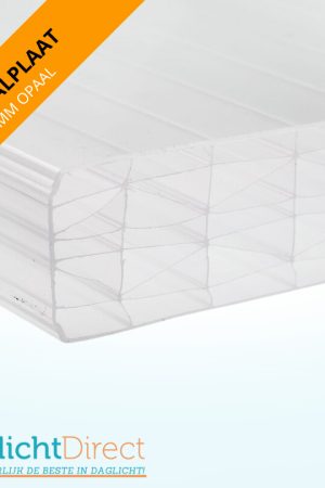 Alleen Vandaag Polycarbonaat kanaalplaat 32mm 125x300cm opaal
