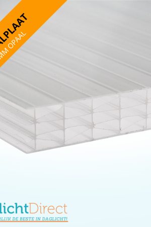 Alleen Vandaag Polycarbonaat kanaalplaat 16mm 105x600cm opaal