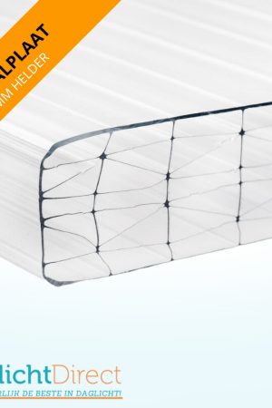 Polycarbonaat kanaalplaat 32mm 125x350cm opaal Lage Kosten