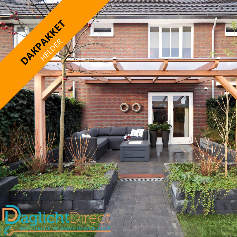 Polycarbonaat Kanaalplaat Dakpakket 300x400cm helder Meest Verkocht